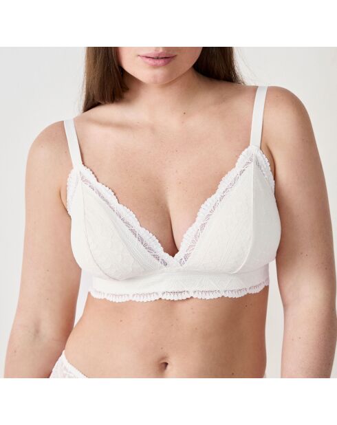BH ohne Bügel mit abnehmbarem Polster Nr. 8 Idole Perle