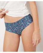 Shorty Confort Print bleu