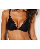 Exclusieve zwarte push-up bh met beugel