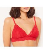 BH ohne Bügel mit abnehmbarem Polster Nr. 8 Red Idol