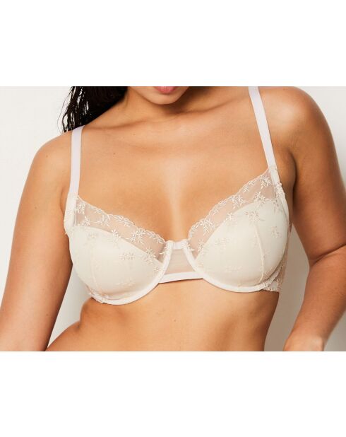 Soutien-gorge avec armatures Idylle écru