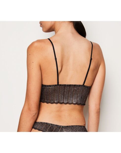 Soutien-gorge sans armatures Illusions cuivre