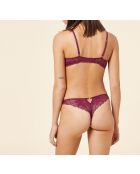 Reggiseno con ferretto n°4 Epatante prugna