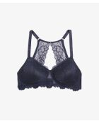 Mitternachtsblauer lässiger Post Op Wireless BH