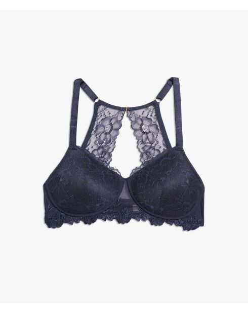 Mitternachtsblauer lässiger Post Op Wireless BH