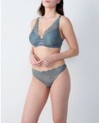 Brillance grüner BH mit Bügel Nr. 6