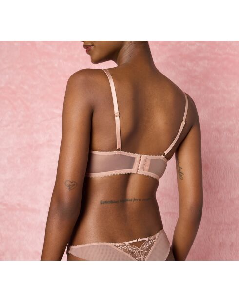 BH met beugel in roze parelmoer