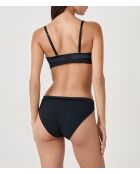 Pure Eclat schwarzer Bügel-BH