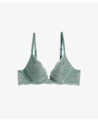 Idole Push-up-BH Nr. 2 mit Bügel, khakifarben, olivgrün