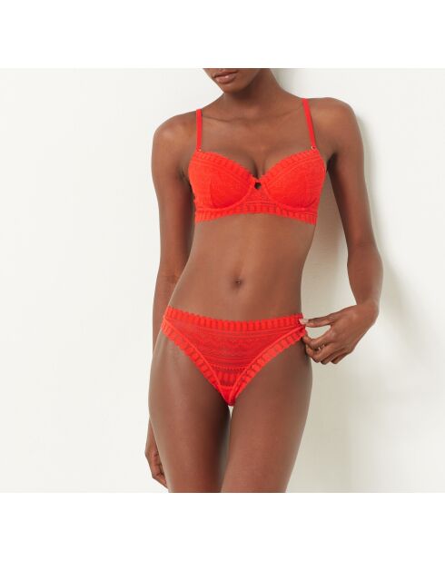 Soutien-gorge avec armatures n°4 Diamant orange