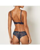 Reflet mitternachtsblauer Push-up-BH mit Bügel