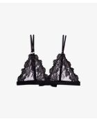 Soutien-gorge sans armatures Palmes noir