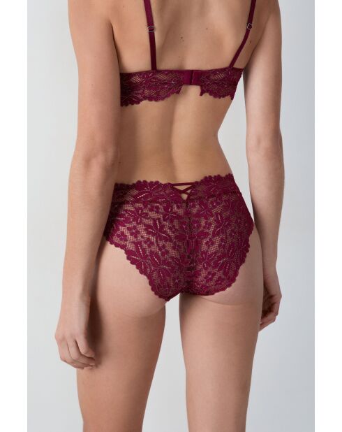Braguitas rojo oscuro Legende