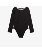 Renversante zwarte romper uit één stuk zonder beugel