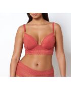 Soutien-gorge avec armatures n°5 Gravure terracotta