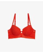 Soutien-gorge avec armatures n°4 Diamant orange