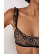 Sujetador sin aros Bliss S25 marrón