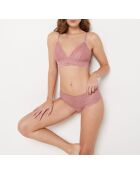 Abnehmbarer Bügel-BH Idole n°8 in Rosa mit abnehmbarem Polster