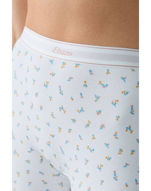 Legging Cozy print bleu vert