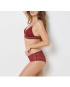 Sujetador sin aros Chroma terracota