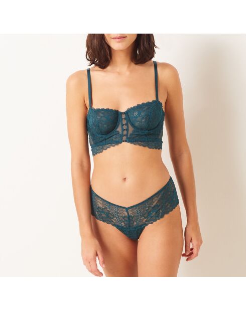 Sujetador verde aventura con aros