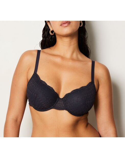 Idole antracietkleurige bh met beugel nr. 4