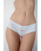 Shorty Chouchou bleu vert