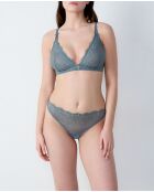 Soutien-gorge sans armatures Brillance vert