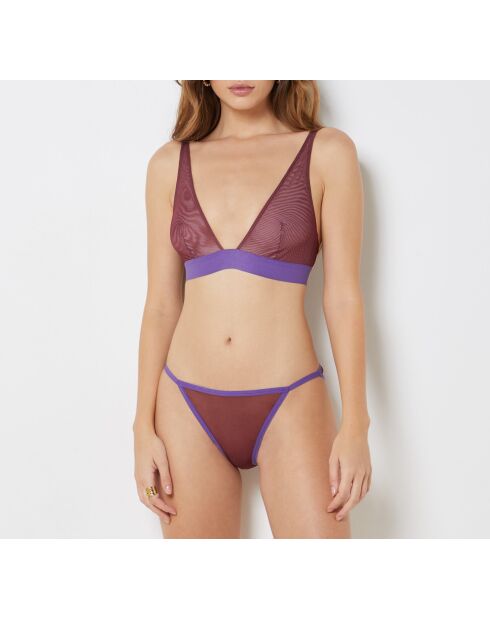 Coco-Terracotta-BH mit Bügel