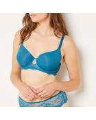 #4 Pure Delicate beugelbeha eendblauw