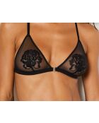 Sensuelle schwarzer Bügel-BH