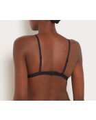 Sujetador sin aros de satén multicolor Leop