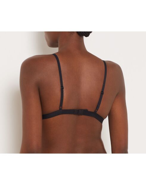 Leop BH ohne Bügel aus Satin, mehrfarbig