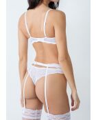 Porte‑jarretelles Idole blanc
