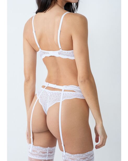 Porte‑jarretelles Idole blanc