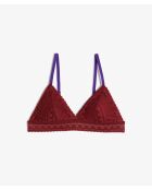 Sujetador sin aros Chroma terracota