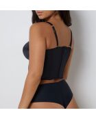 Sujetador negro con aros Convoitise