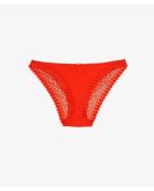 Oranje diamanten slipje