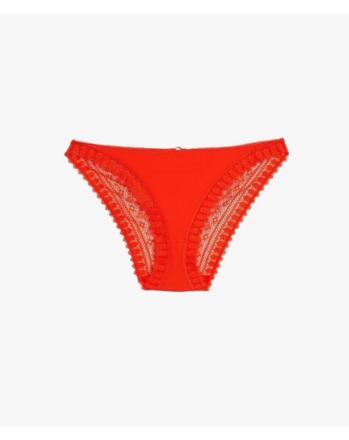 Bragas naranjas con diamantes