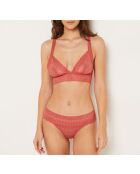 Shorty Gravure terracotta