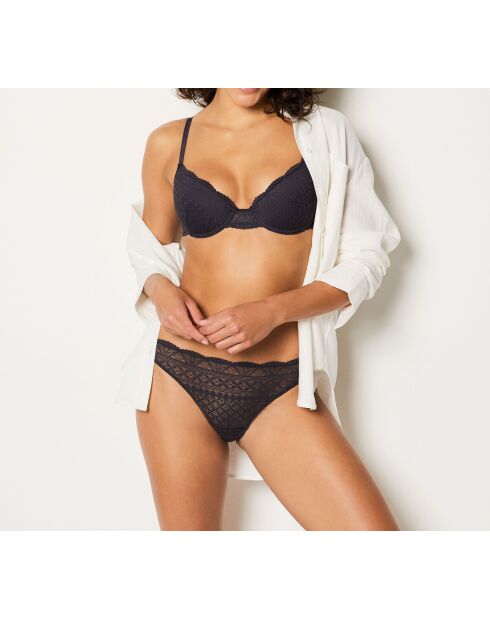 Idole antracietkleurige bh met beugel nr. 4