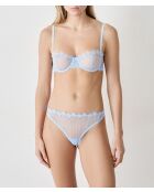 BH met beugel n° 9 Paquerette blauw