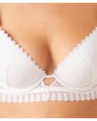 Push-up bh met beugel nr. 2 Diamant ecru