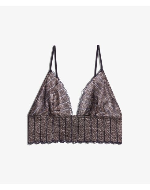 Soutien-gorge sans armatures Illusions cuivre