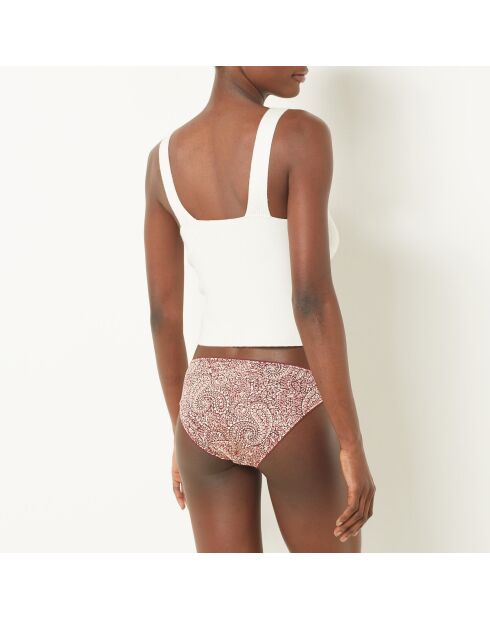 Set di 4 mutandine Selma Red Cote Terracotta