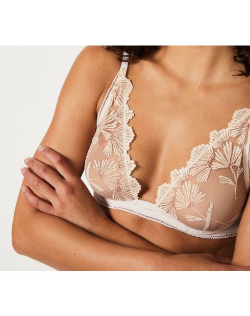 Reggiseno con ferretto n° 7 Palmes Perle