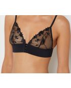 Soutien-gorge sans armatures n°8 Tendresse noir