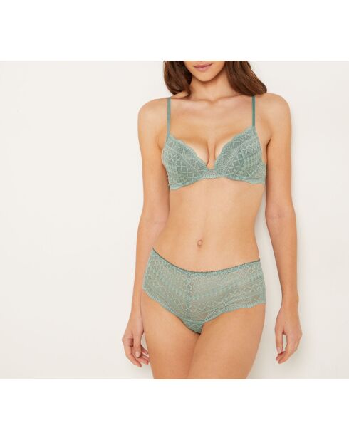 Idole Push-up-BH Nr. 2 mit Bügel, khakifarben, olivgrün