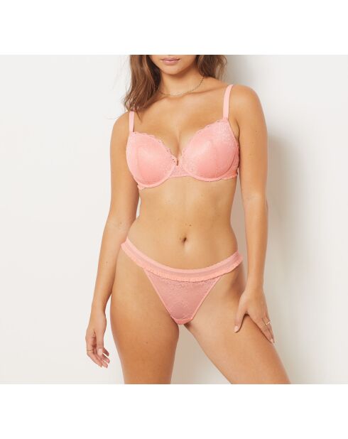 Soutien-gorge avec armatures n°5 Rythme rose bonbon