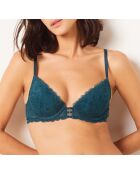 Nr. 2 Aventure grüner Push-up-BH mit Bügel